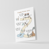 "Ramadan Obstacle Course" Eid Card