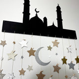 DIY Star Wall Hanging Mosque Silhouette Template | Ramadan Decor
