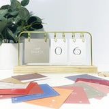 Islamic and Gregorian Desk Calendar | Ramadan Decor